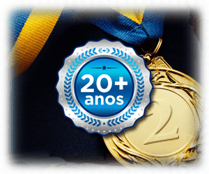 Ícone 20 anos de Experiência